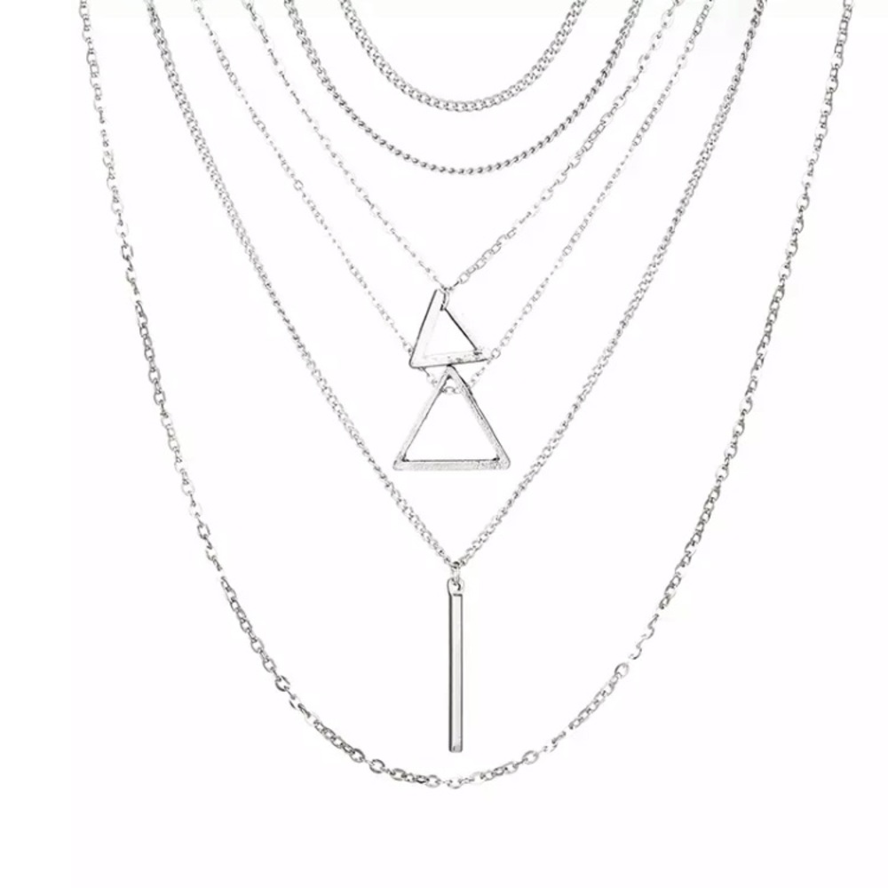 ✯ Bohemian Maya Layered Necklace - Picture 5 of 8